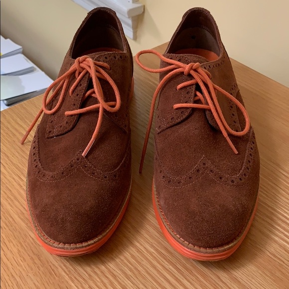 cole haan orange sole